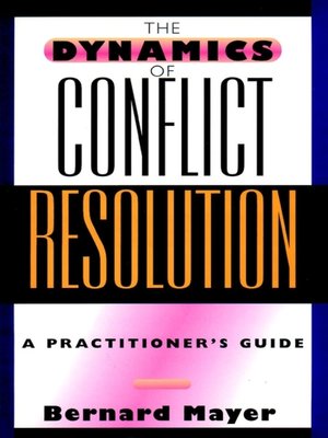 cover image of The Dynamics of Conflict Resolution